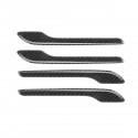 4Pcs Door Handle Carbon Fiber Sticker Cover Trim Wrap For Tesla mode 3 2017-2019