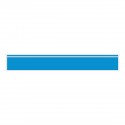 5pcs Car Side Body Racing Long Stripe Vinyl Hood Roof Decals Sticker Decor DIY