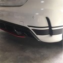 5pcs Car Side Body Racing Long Stripe Vinyl Hood Roof Decals Sticker Decor DIY