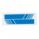 6PCS Car Hood Side Stripe Graphic Decal PVC Body Racing Rearview Mirror Sticker