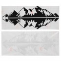 76x16cm Snow Mountain Car Stickers Vinyl Decal Auto Body Truck Tailgate Window Door Universal