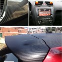 7D Glossy Carbon Fiber Vinyl Film Car Interior Wrap Stickers Auto Accessories