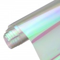 80 x 30cm Car Headlight Tint Film Vinyl Taillight Wrap Transparent Color Changing Film