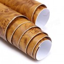 9X60inch Birds Eye Wood Grain Textured Vinyl Wrap Sticker Decal Sheet Film For Car Home Decoration