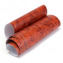 9X60inch Birds Eye Wood Grain Textured Vinyl Wrap Sticker Decal Sheet Film For Car Home Decoration