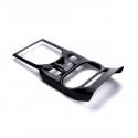 ABS Carbon Fiber Style Interior Gear Shift Box Panel Cover Car Moulding Trim Strip For Subaru XV 17-18