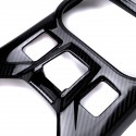 ABS Carbon Fiber Style Interior Gear Shift Box Panel Cover Car Moulding Trim Strip For Subaru XV 17-18