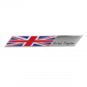 Aluminum Car Decal Stickers United Kingdom UK England National Flag Emblem Badge