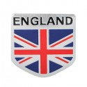 Aluminum England UK Flag Shield Emblem Badge Car Sticker Decal Decor Universal For Truck Auto