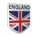 Aluminum England UK Flag Shield Emblem Badge Car Sticker Decal Decor Universal For Truck Auto
