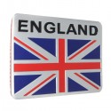 Aluminum England UK Flag Shield Emblem Badge Car Sticker Decal Universal For Truck Auto