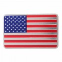 Car American USA Flag Emblem Sticker Metal Badge Decal Decor Universal For Truck Auto