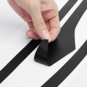 Car Door Side Window Sticker Decal Trim For Honda Civic Sedan 4 Door 2016 - 2018
