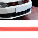 Car Stickers Red Strip Front Hood Grille Decals For Volkswagen VW GOLF V VI GTI JETTA US