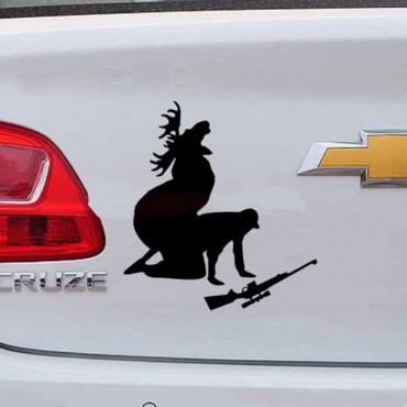 Car Truck Body Sticker Decal Elk Hunter Car Sticker