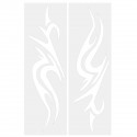 Car Van Racing Body Stripe Pinstripe Hood Side Decals Vinyl Stickers