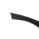 Car Water Cup Holder Panel Trim Cover Carbon Fiber Sticker For Infiniti Q50 Q60 2014-2019