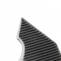 Car Water Cup Holder Panel Trim Cover Carbon Fiber Sticker For Infiniti Q50 Q60 2014-2019