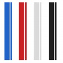 GRAPHIC DECAL VINYL CAR STRIPES BONNET PLUS UNIVERSAL VIPER 6inch RACING THIN