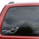 Go Fishing Car Stickers Auto Truck Vehicle Motorcycle Decal