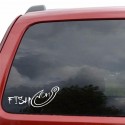 Go Fishing Car Stickers Auto Truck Vehicle Motorcycle Decal
