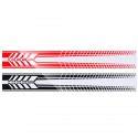 Sports Racing Stripe Graphic Stickers Truck Auto Car Body Side Door Vinyl Decals