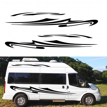 Stripes Decal Vehicle Camper Caravan Motorhome Stickers For Mercedes Sprinter