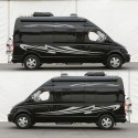 Stripes Decal Vehicle Camper Caravan Motorhome Stickers For Mercedes Sprinter