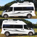 Stripes Decal Vehicle Camper Caravan Motorhome Stickers For Mercedes Sprinter