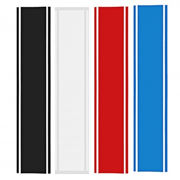 Universal 33x130cm Car Auto Vinyl Racing Stripe Sticker Hood Decal Body