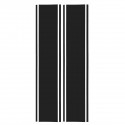 Universal Car Racing Body Stripe Pinstripe Hood Side Decals Vinyl LIB