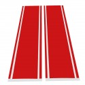 Universal Car Racing Body Stripe Pinstripe Hood Side Decals Vinyl LIB