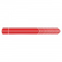 Universal Sports Racing Stripe Graphic Stickers Truck Auto Car Body Side Door Decals