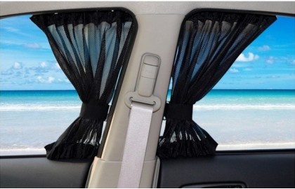 In the scorching summer, is the Elecdeer Rear sunshade in the trunk of the car useful?