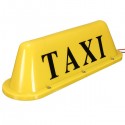 12V Cab Roof Top Sign Light Taxi Magnetic LED Lamp Waterproof 12V Yellow