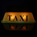 12V Cab Roof Top Sign Light Taxi Magnetic LED Lamp Waterproof 12V Yellow