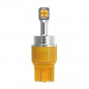 1PCS T20 7443 7440 LED Car Turn Signal Lights Reversing Tail Bulb Lamp 40W 850LM Yellow