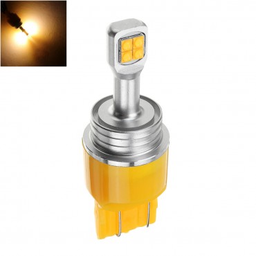 1PCS T20 7443 7440 LED Car Turn Signal Lights Reversing Tail Bulb Lamp 40W 850LM Yellow