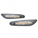 1Pair Dynamic LED Side Marker Turn Signal Light Indicator Lamp For BMW E90 E91 E92 E60 E46 E87 E82