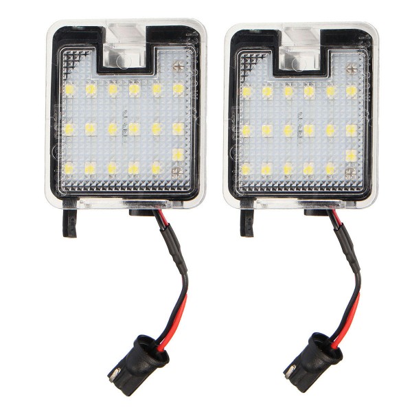 2PCS 18LED Car Side Mirror Puddle Lamp Decoration Lights for Ford Mondeo MK4 IV 07-2014