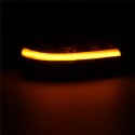 2Pcs Car Water Flowing Turn Signal Lights LED Side Wing Lamps Rearview Mirror for VW