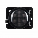 2Piece Smoked Turn Signal Fender Parking LED Lights For Jeep Wrangler 87-18 TJ YJ JK