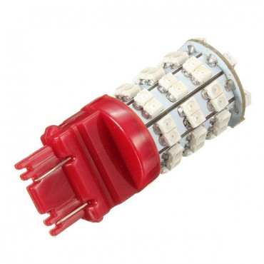 3157 Auto LED Red Rear Turn Signal Light Stop Turn Signal 60 SMD Bulb