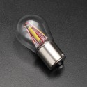 3W 1156 BA15S P21W 4 Filament COB LED Bulb Turn Signal Light Reverse Lamp 450LM For 12-24V Car Vehicle