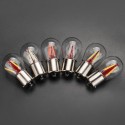 4-Filament COB LED 1156 BAU15S PY21W LED Turn Signal Light Rear Reverse Stop Lamp Bulb 6 Colors For DC12-24V Cars