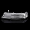 Car Side Rearview Mirror Turn Signal Lights Indicator Lamp White for Skoda Octavia 2009-2013