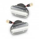Dynamic LED Side Marker Light Repeater Indicator Lamp Turn Signal Pair For Toyota