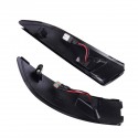 LED Dynamic Side Door Wing Mirror Indicator Lights Turn Lamps Smoked Black for Ford Fiesta B-Max 2008-2017
