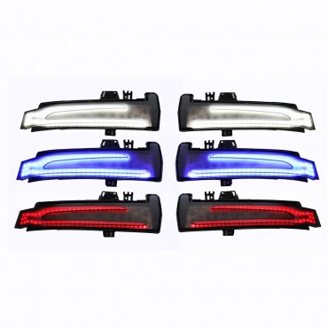 LED Side Mirror Sequential Dynamic Turn Signal Lights Repeaters Lamps For Mercedes A B C E S CLS CLA GLA GLK Class