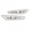 Pair Car Side Marker Lights Left Right Turn Indicator Signal Lamps for BMW E90 E91 E92 E93 2006-2011